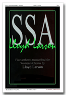 Ssa - 5 Anthems For Women's Chorus by - Larson Lloyd - for SSA