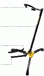 Stand--guitar Hercules - Black - W/cradle for Accessorie