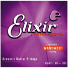 String--guitar Elixir Nanoweb - Light - Mierom-coated Acoust for Guitar Str