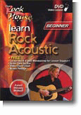 Learn Rock Acoustic: Beginner by McCarthy John - Rock House - for Guitar DVD