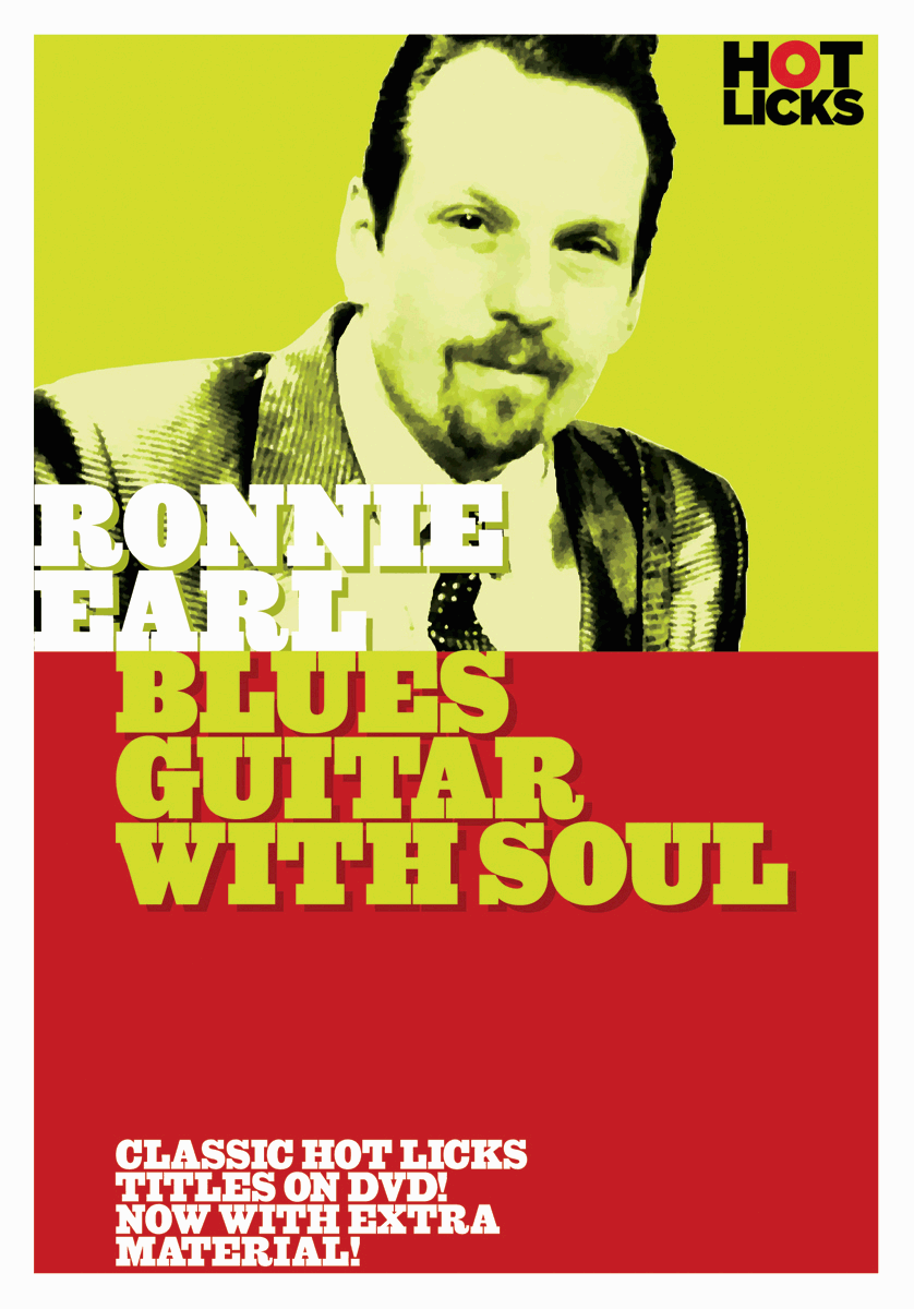 Blues Guitar With Soul by Earl Ronnie for Guitar DVD (Hot Licks Series)