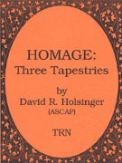 Homage - 3 Tapestries by Holsinger David for Full Score