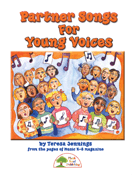 Partner Songs For Young Voices by Jennings Teresa for Teacher Book (Bk/cd/reproducibles)