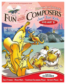 Fun With Composers Just For Kids Volume 2 by Ziolkoski Deborah for Student Ma (Prek-3rd Vol 2)