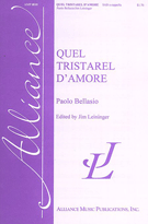 Quel Tristarel D'amore by Bellasio Paolo - Leininger Jim - for SAB