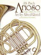 Arioso by Bach Johann Sebastian - Reed Alfred - for Full Score