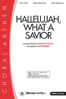 Hallelujah What A Savior by Bliss Philip P - Duren Cliff - for SATB a cappella