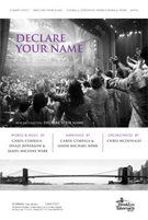 Declare Your Name by New Edition 2011 - Cymbala Carol and Web - for SATB