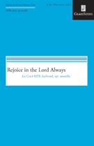 Rejoice In The Lord Always by Cox Joe for SATB