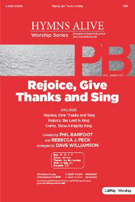 Rejoice Give Thanks & Sing by - Williamson Dave - for SATB