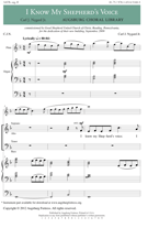 I Know My Shepherd's Voice by Nygard Jr Carl J for SATB