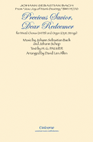 Precious Savior Dear Redeemer by - Allen David - for SATB