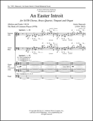 Easter Introit by Hancock Gerre for SATB