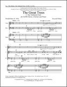 Timbered Choir by Walker Gwyneth for SATB