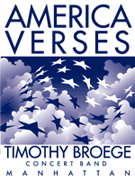 America Verses by Broege Timothy for Concert Band