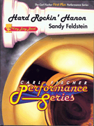 Hard Rockin' Hanon by Feldstein Sandy for Concert Band