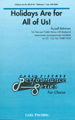 Holidays Are For All Of Us by Robinson Russell for 2-Part