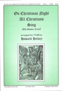 On Christmas Night All Christians Sing by - Helvey Howard - for TTBB
