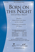 Born On This Night W/o Holy Night by Barlowe and Schott and A - Duren Cliff - for SATB