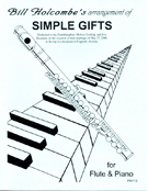 Simple Gifts by - Holcombe Bill - for Flute and Piano