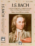 2 & 3-PART INVENTIONS & SINFONIAS by Bach Johann Sebastian Lloyd-Watts for Listening Cassette