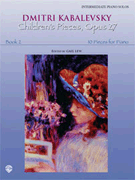 Ten Children's Pieces Opus 27 Book 2 Selected by Kabalevsky Dmitri for Piano