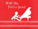 Wright Way Practice Record Book for Teaching Aid (32 Pages)