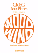 4 Pieces by Grieg Edvard - Blake Nicholas - for Oboe and Piano