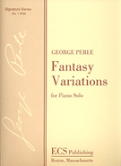 Fantasy Variations by Perle George for Piano