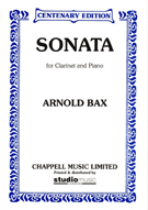 Sonata For Clarinet & Piano by Bax Arnold for Bb Clarinet and Piano