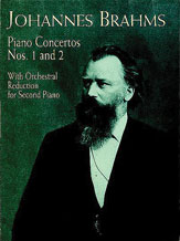 Piano Concerti #1 & 2 by Brahms Johannes for 2 Piano 4 Hands