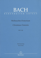 Christmas Oratorio by Bach Johann Sebastian - Durr - for Vocal Scor