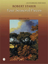 Four Seasonal Pieces by Starer - Lew Gail - for Piano