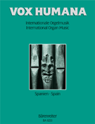 Vox Humana Book 3 Spain for Organ