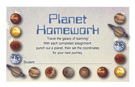 Punch-out Progress Cards--Planet Homework for Awards