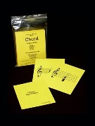 Flash Cards Major Chords by Wallace and Rathnau for Flash Cards