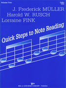 Quick Steps To Note Reading Cello V.2 by Fink Rusch and Spinosa for Cello (Vol 2)