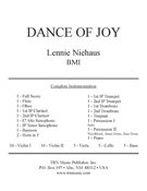 Dance Of Joy by Niehaus Lennie for Full Orchestra