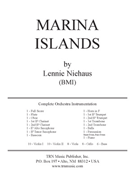 Marina Islands by Niehaus Lennie for Full Orchestra