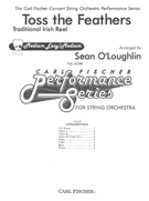 Toss The Feathers by Irish Reel - O'Loughlin Sean - for Full Score