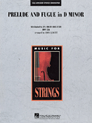 Prelude & Fugue In D Minor by Bach Johann Sebastian - Leavitt John - for Full Score