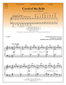 Carol Of The Bells by - Line and McChesney - for Handbells 3-7 Octave