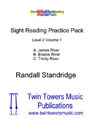 Standardized Sightreading Practice Packs by Standridge Randall D for Concert Band (Lev2 Vol1)