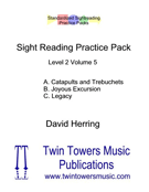 Standardized Sightreading Practice Packs by Herring David for Concert Band (Lev2 Vol5)