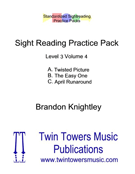 Standardized Sightreading Practice Packs by Knightley Brandon for Concert Band (Lev3 Vol4)