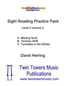 Standardized Sightreading Practice Packs by Herring David for Concert Band (Lev3 Vol5)