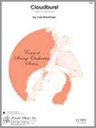 Cloudburst by Strommen Carl for String Orchestra