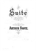 Suite In E Major Opus 63 by Foote Arthur for String Orchestra S ((str:4/4/3/2/2))