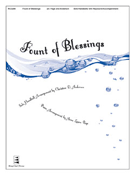 Fount Of Blessings by - Page and Anderson - for Handbells