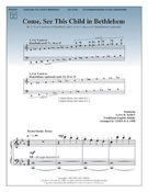 Come See This Child In Bethlehem by - Lamb Linda R. - for Handbells